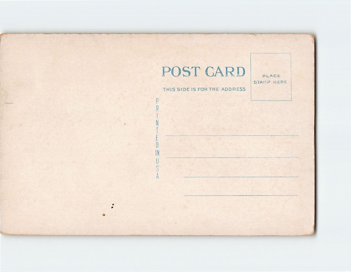 Postcard Trenton High School Trenton NJ USA