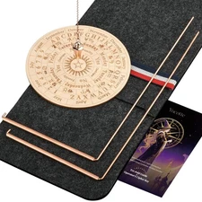 99.9% Copper Dowsing Rod, Spiritual Exploration Divination Tools-2L Copper... 