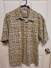 Vintage Pierre Cardin Men s Shirt XL 100 Cotton Abstract Bohemian Menswear