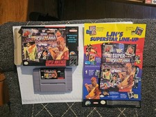 WWF Super Wrestlemania - Super Nintendo 1992 SNES CIB Complete w/ Box Hulk Hogan