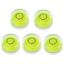 5pcs Round Bubble Level For Spirit Level For BULLSEYE Level Measurement