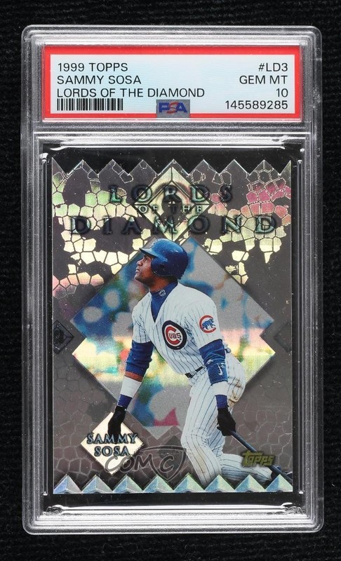 1999 Topps Lords of the Diamond Sammy Sosa #LD3 PSA 10 GEM MT v0v