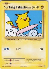2016 Surfing Pikachu Secret Rare XY - Evolutions 111/108 NM Normal LP-NM on eBay