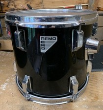 Remo Quadura 12" Rack Tom in Schwarz Glanz