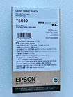 02-2026 GENUINE EPSON T6039 LIGHT LIGHT BLACK 220ml INK STYLUS PRO 7880 9880