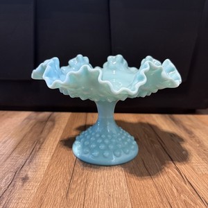 Blue Fenton Milk Glass | eBay