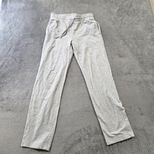 Karen Scott Sport Sweatpant Men's PP Gray Slim Fit Drawstring Waist Straight Leg