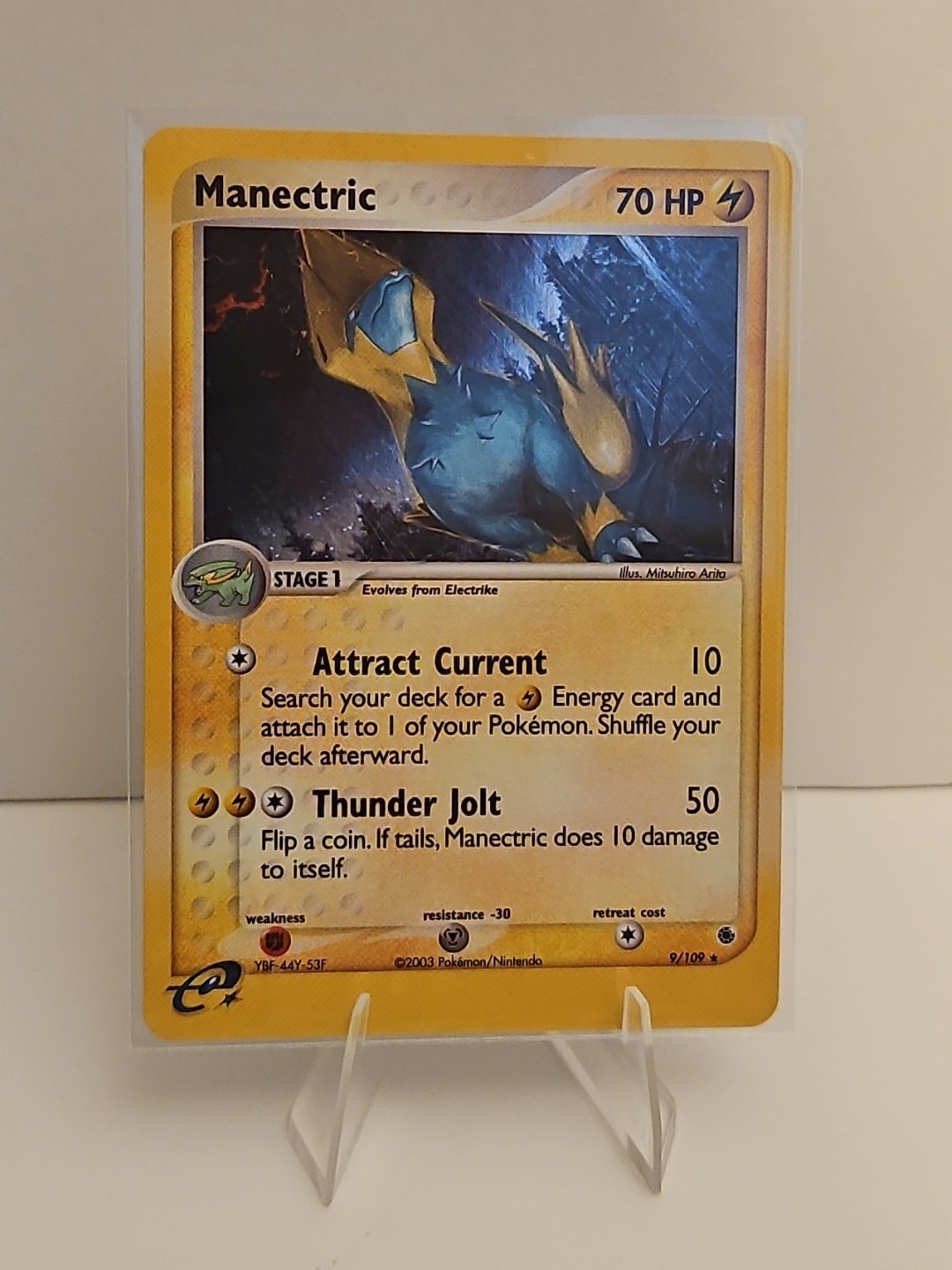 Manectric 9/109 Ruby and Sapphire Holo