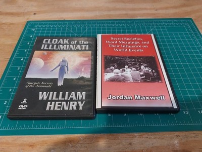 Custom Dvd Lot Maxwell Secret Societies & World Meanings Cloak of Illuminati