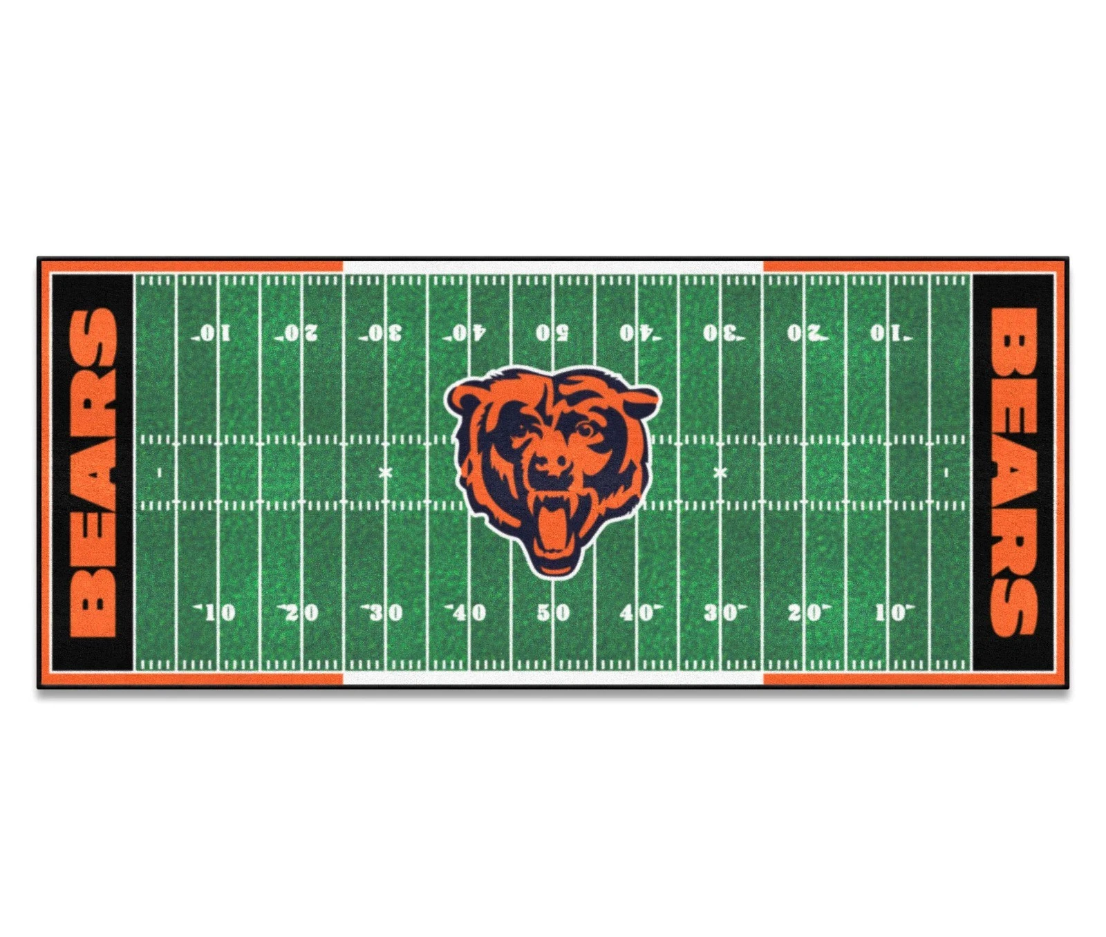 Chicago Bears Football Field Runner Rug