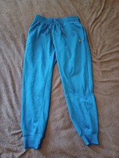 Lyle And Scott Mens Blue Joggers Size Small