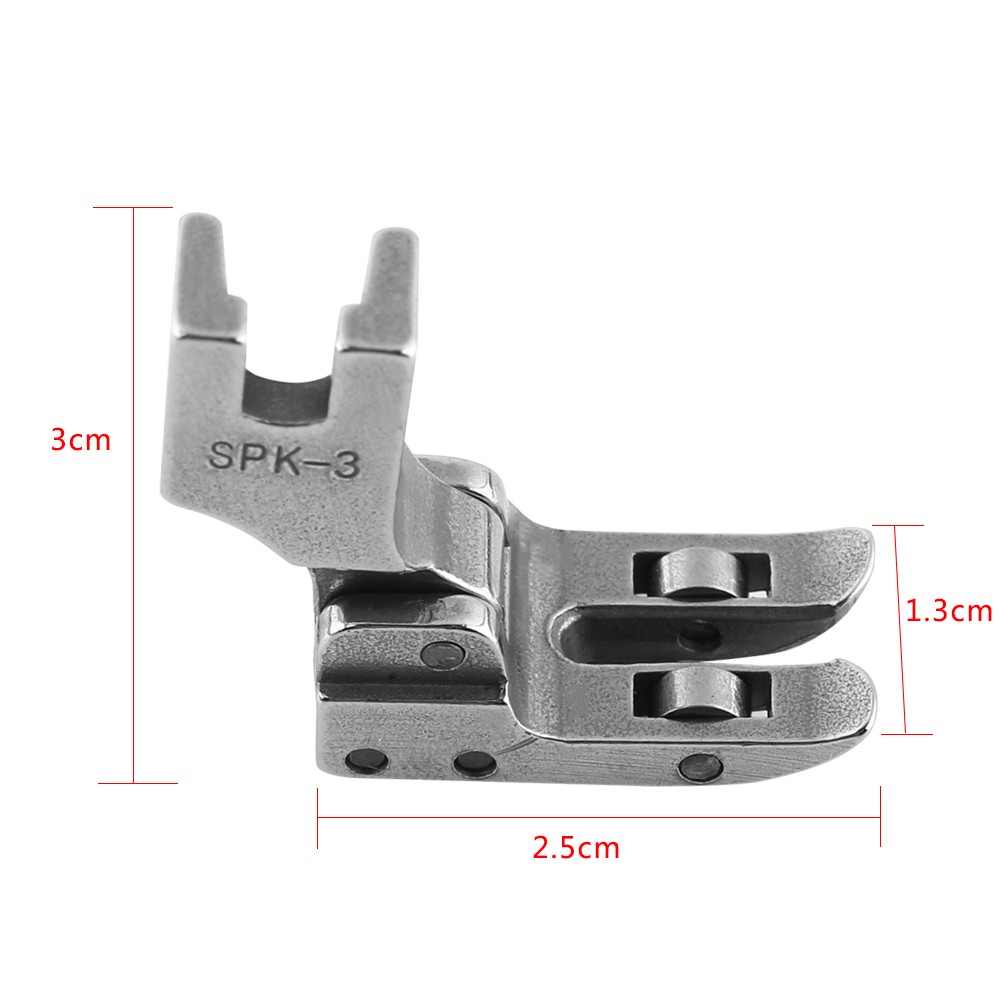 1pc Industrial Sewing Machine Roller Presser Foot Durable Stitching For Heavy Fa