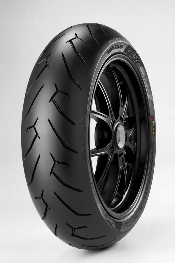 Sport Bike Tyre PIRELLI Diablo Rosso 2 190/50 ZR17 73W TL Rear Kawasaki - Image 19