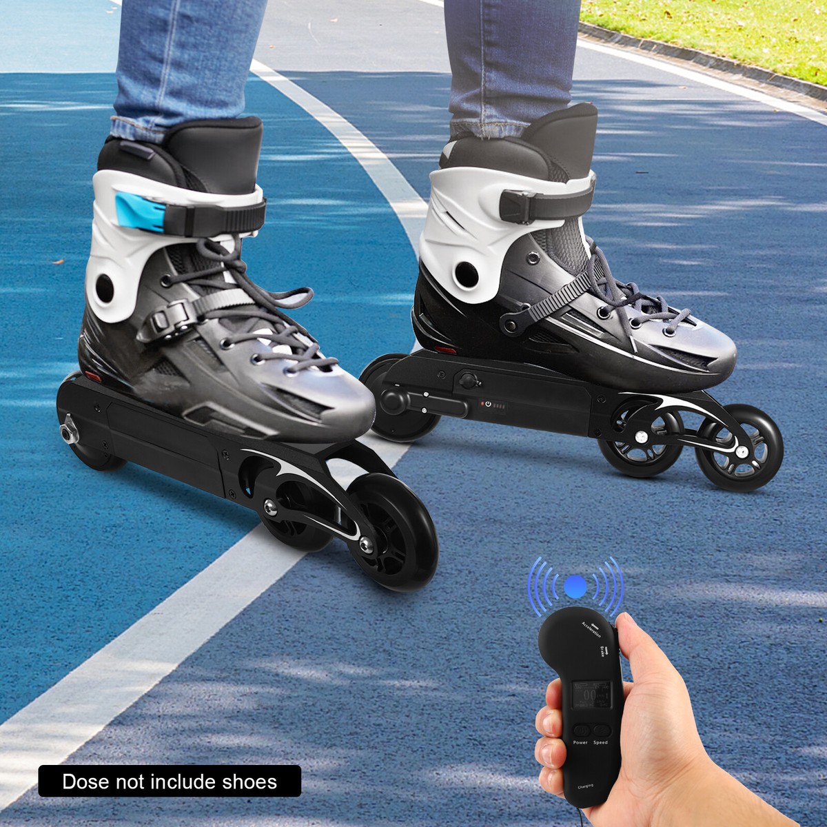 Electric Skateboard Wheel Electric Roller Skates Wheel Remote