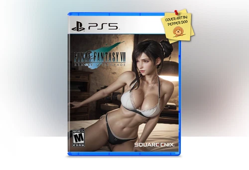 Final Fantasy VII Remake Intergrade - PS5 Cover Art with case｜ NO GAME