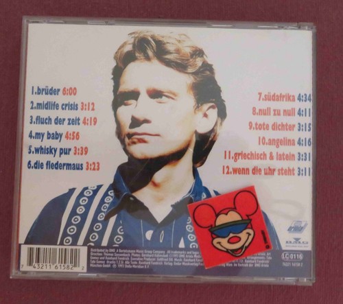 Rainhard Fendrich CD Brüder von 1993 sehr guter Zustand - Bild 3 von 3