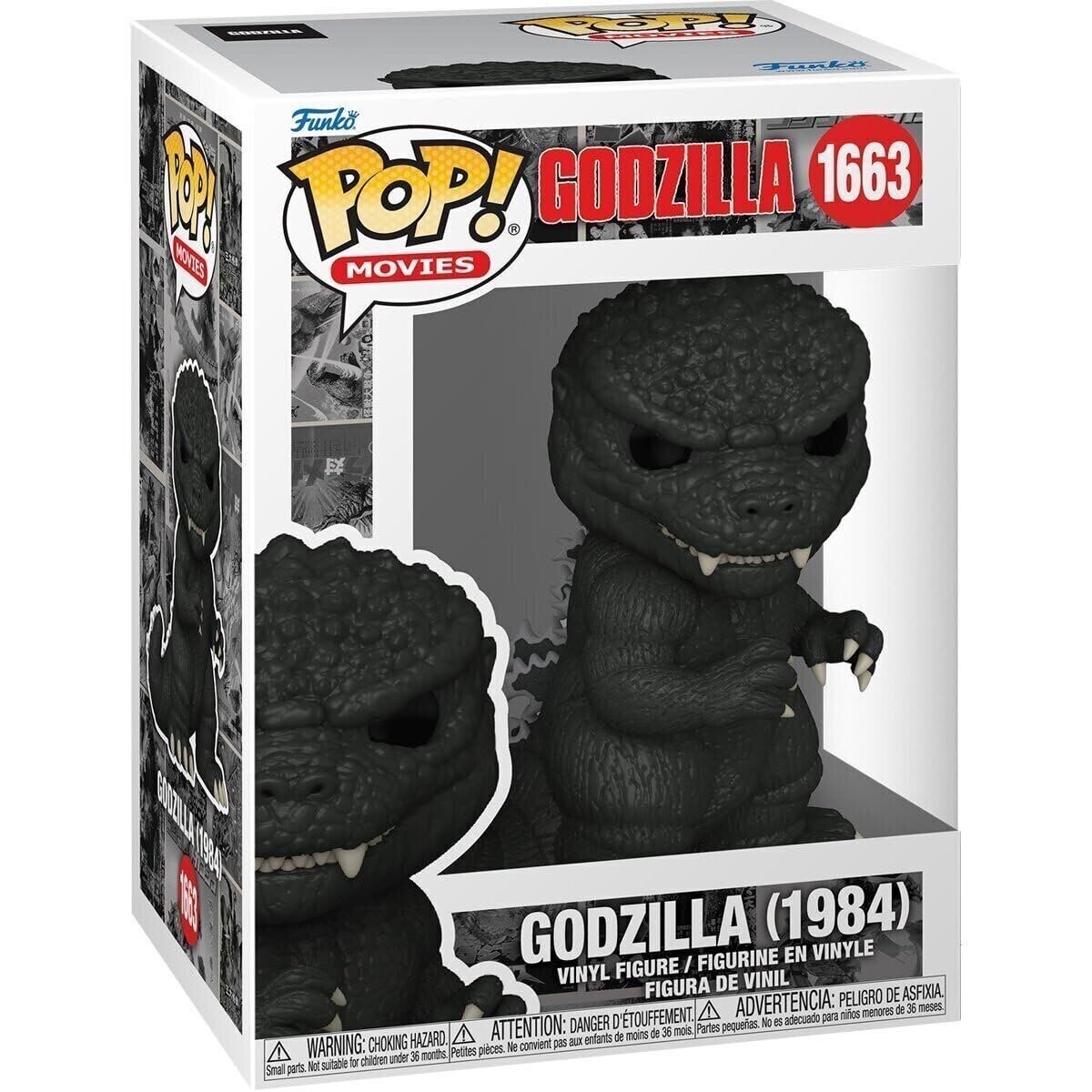 Godzilla (1984) Funko Pop! Movies - Vinyl Figure #1663 with Box IN
