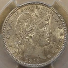1916-D Barber Quarter 25c PCGS Certified AU58