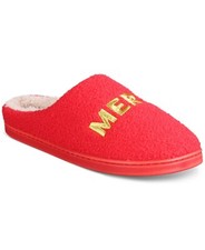 Jenni Women's Merry Vibes Boxed Slippers Size XL 11-12