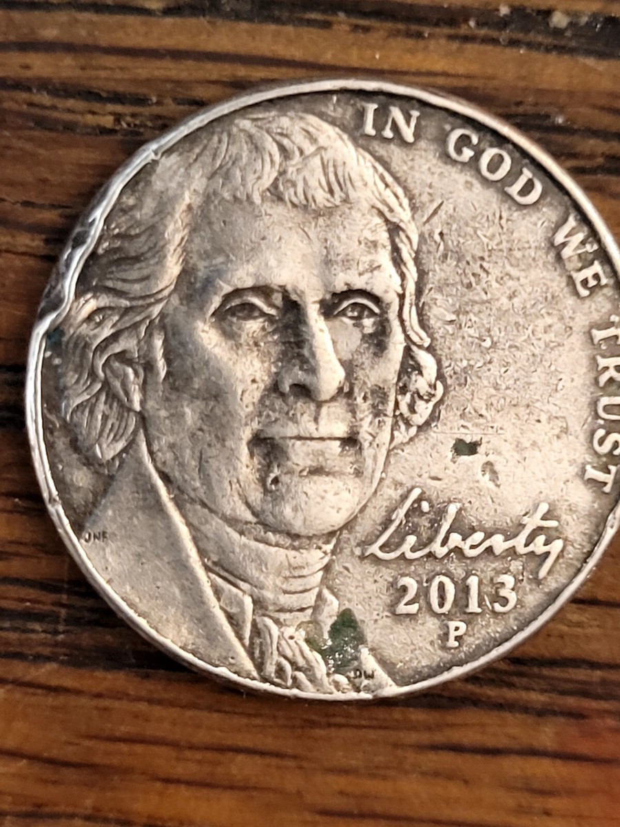 2013 P Jefferson Nickel error | eBay