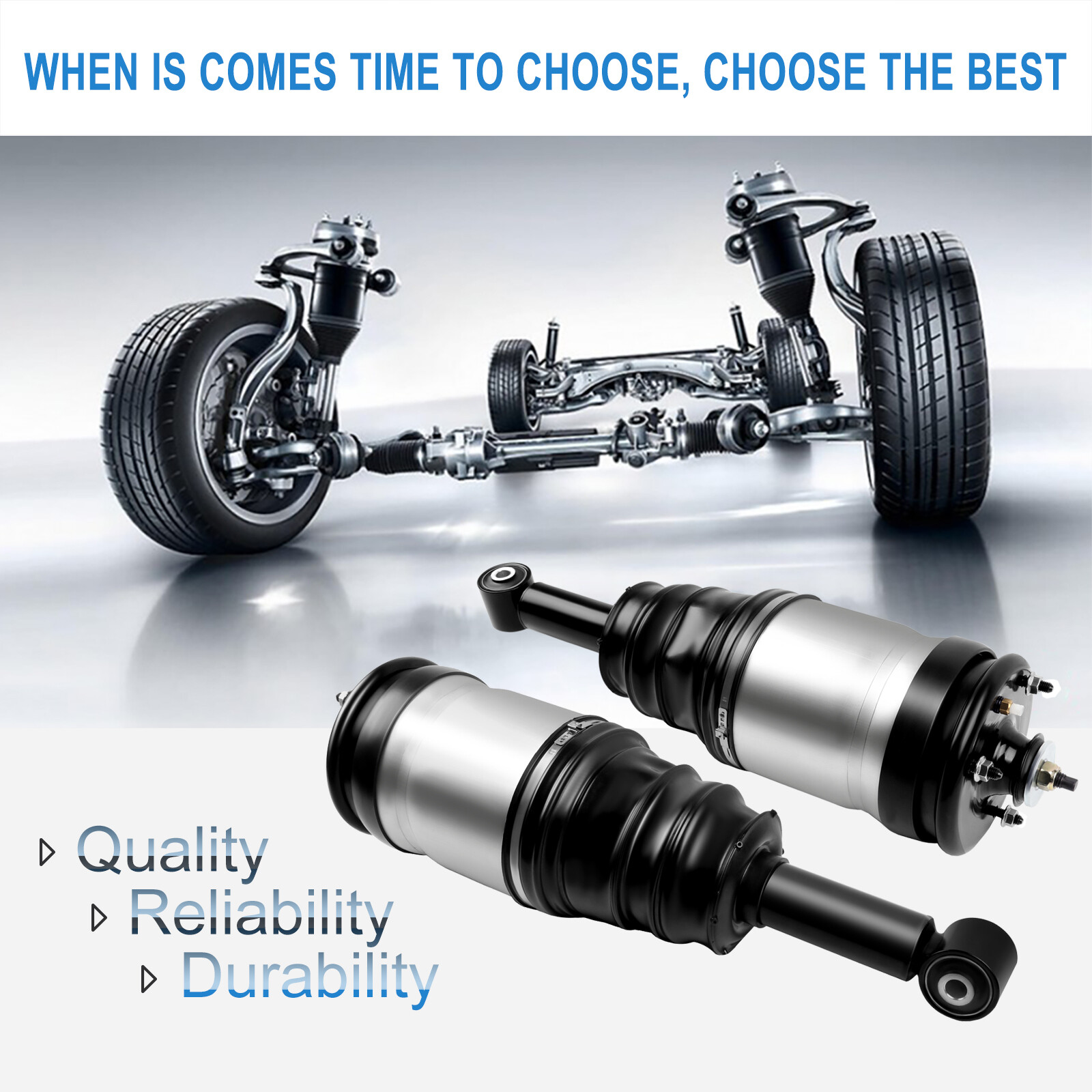 Rear Pair Air Suspension Strut For Range Rover Sport Discovery LR4 LR3 ...