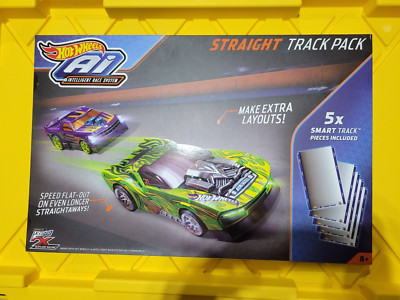 Hot Wheels AI Straight Track Pack Accessory Intelligent Race System New