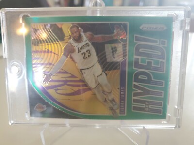 LeBron James 2019-20 Prizm Get Hyped! Green  - Los Angeles Lakers - #2