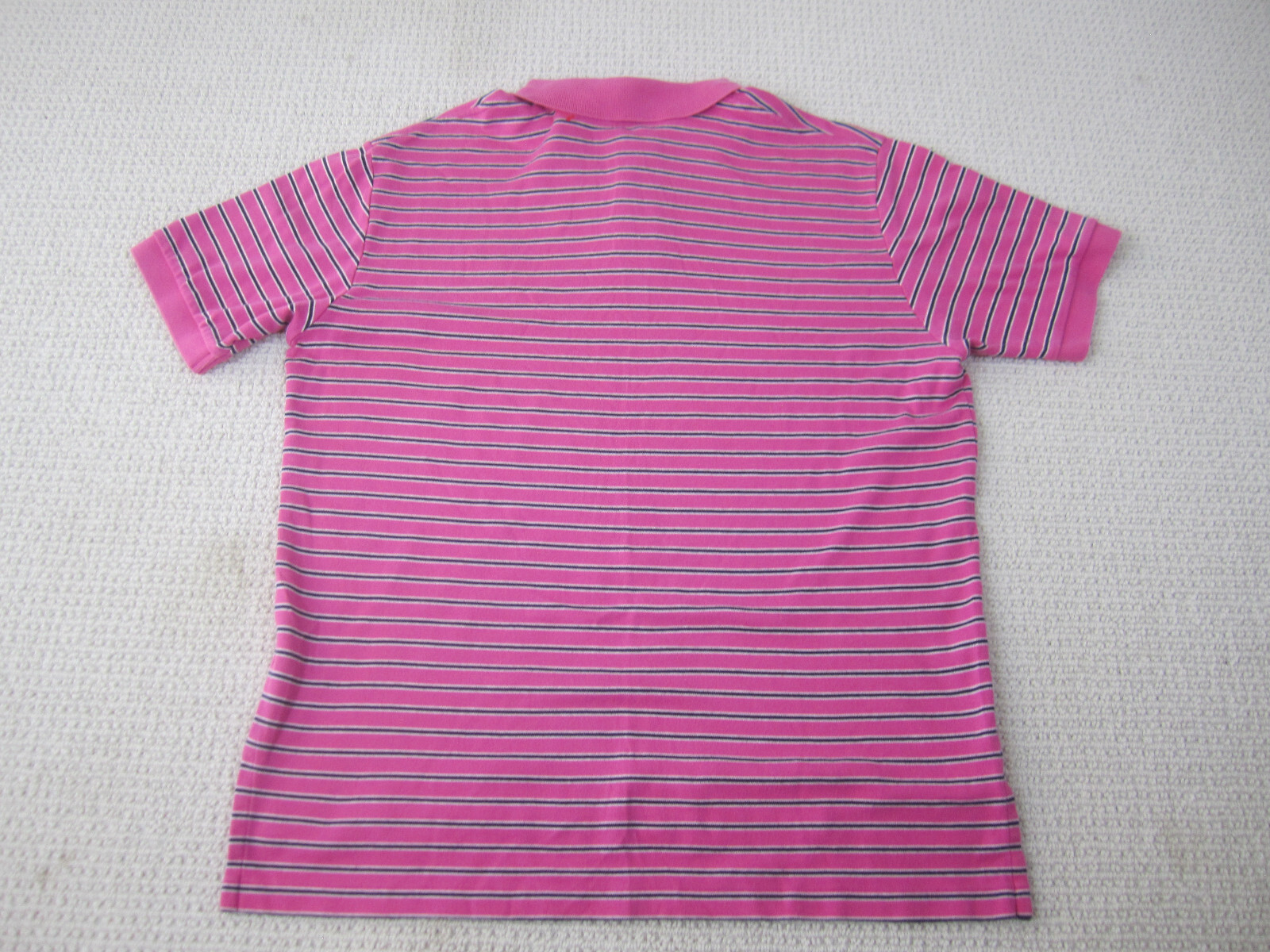 Polo Ralph Lauren camicia uomo grande rosa casual piccolo verde pony a righe colorazione
