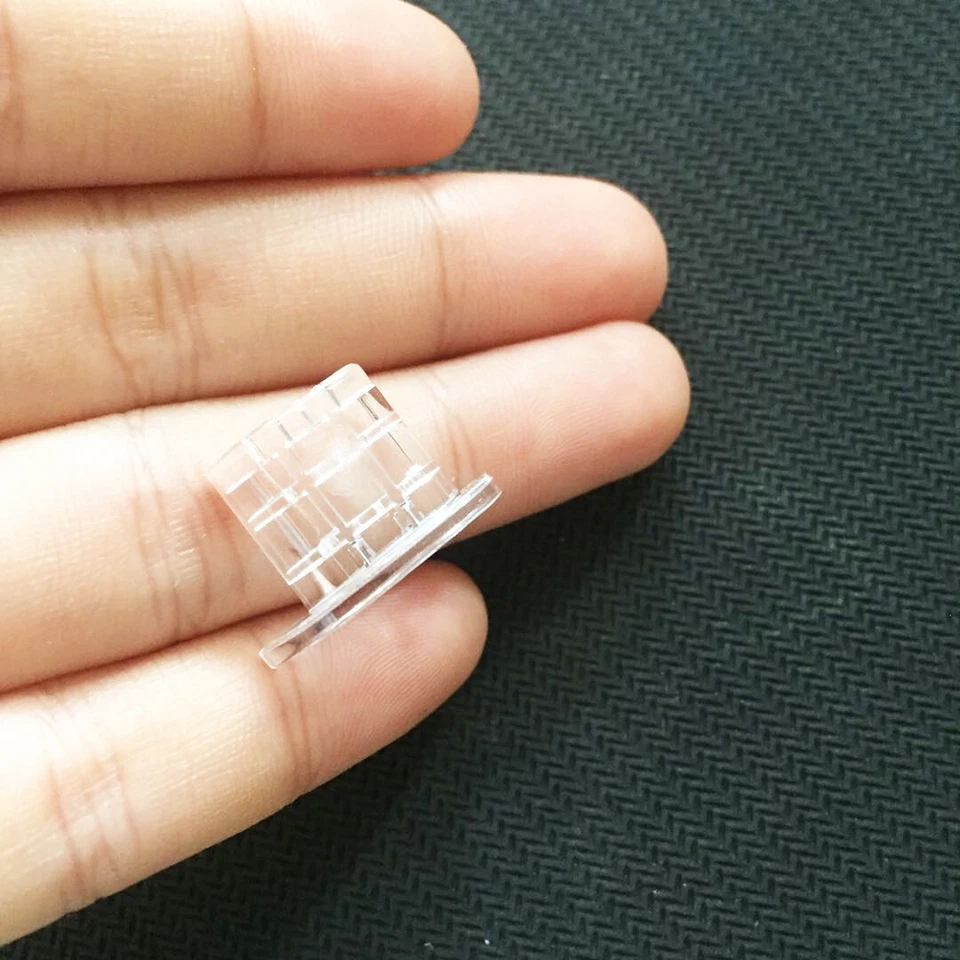 4 pc DJI Phantom 4/4Pro/4adv/4rtk Clear Plastic Clips For P4 Series Cover Wing - Image 4 of 4