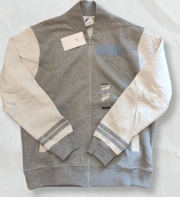 Nike Retro College Varsity Jacket Grey DIFFERENT SIZES M XL Brand New RRP 