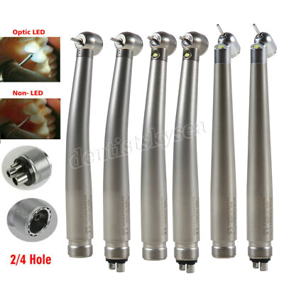 Dental 45° Fiber Optic LED Egenerator / high speed handpiece Turbine