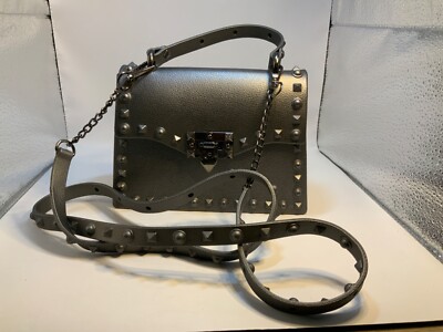 Matte Jelly Studded Crossbody Matte Finish Studded Convertible Jelly Bag – Charming Charlie main image 2
