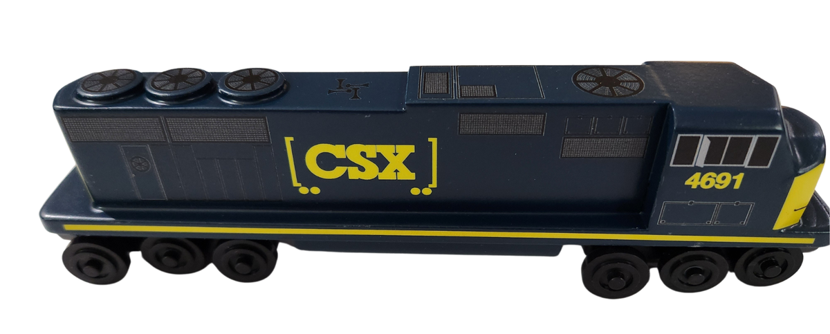 Wooden Whittle Shortline Railroad CSX 4691 SD70 DIESEL ENGINE Locomotive