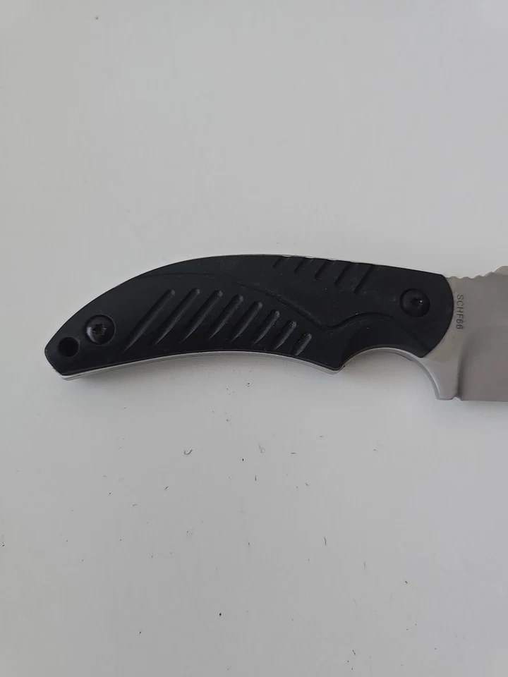 Cuchillo de hoja fija Schrade SCHF66 6,4 pulgadas alto carbono S.S. Full Tang con 2,9 pulgadas Foto 3 de 4