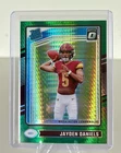 2024 Panini Donruss Optic Rated Rookie Jayden Daniels #248 Green Hyper Prizm RC