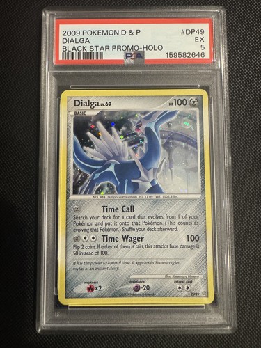 Dialga graded PSA 5 for sale on eBay