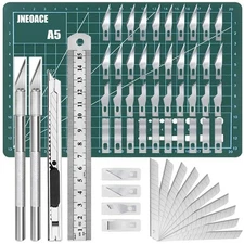 Exacto Knife Precision Carving Craft Hobby Knife Kit with 40 PCS Exacto Blades