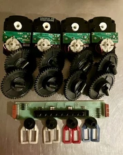 Crane National Snack Dual Spiral Motors, Board, Gears, Coil Retainers (qty 4)