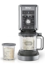 NINJA   Creami Deluxe 11-in-1 Ice Cream Frozen Drink Maker Silver  4 Pints