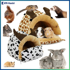 Kuschelhöhle Plüsch für Meerschweinchen Nager Hamster Ratten Degu 