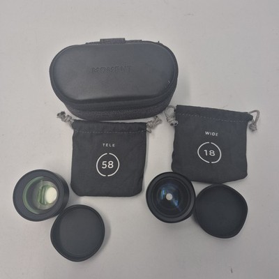 Moment 58mm & 18mm Tele Mobile Lens  M-Series V2