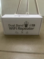 1200Mbps WiFi Range Extender 2.4G/5G Wireless Repeater Internet Network Booster