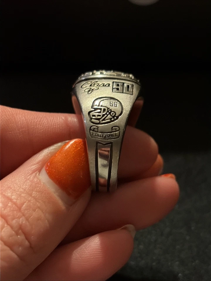 Rickards High SS 1990, talla 13,125 ~ fútbol ~ Redskins Of Tallahassee FL ~ azul Foto 3 de 4