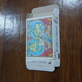 Final Fantasy 2 Box only Famicom No software