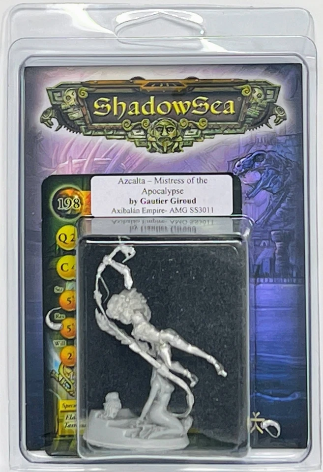 Antimatter Games ShadowSea - Axibalán Empire Lot - 11 Resin & Metal Miniatures - Image 4 of 4