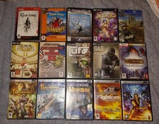 15 Giochi PC DVD-ROM Lotto Stronghold + SimCity 4 Deluxe + 2 Drakensang + Sudeki