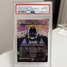 Eddie Brock (0233) (Borderless) Marvel's Spider-Man Foil for sale