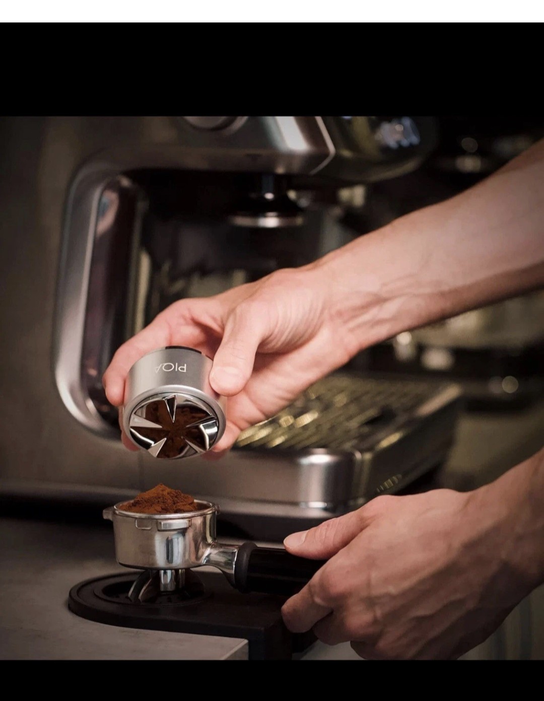 PIQA Coffee Distributor and Tamper 53mm Espresso Distribution Tool for Breville