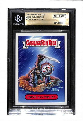 Frye Day the 13th #3B 2016 Garbage Pail Kids Halloween card