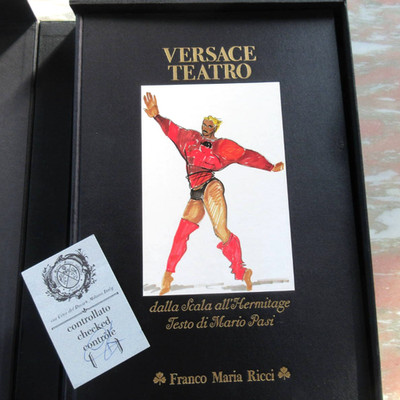 Versace Teatro Dalla Scala all Hermitage Limited Art Book 4000 Exemplare 1987...